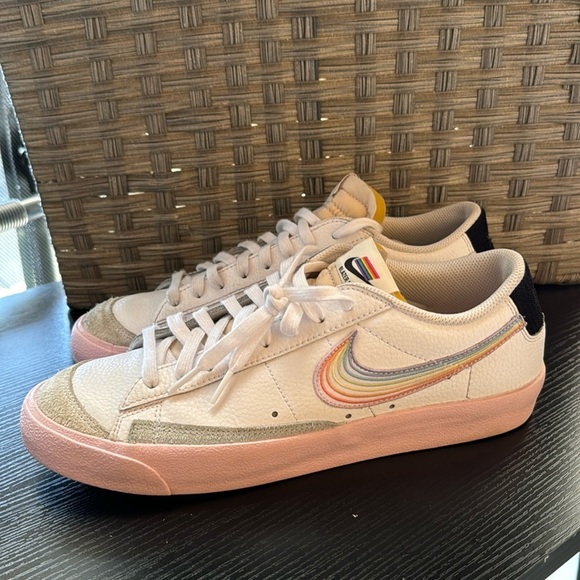 Nike Blazer Low '77 Vintage 'Be True' Multicolor Mens Size 10.5 DD3034 100 - Picture 1 of 10